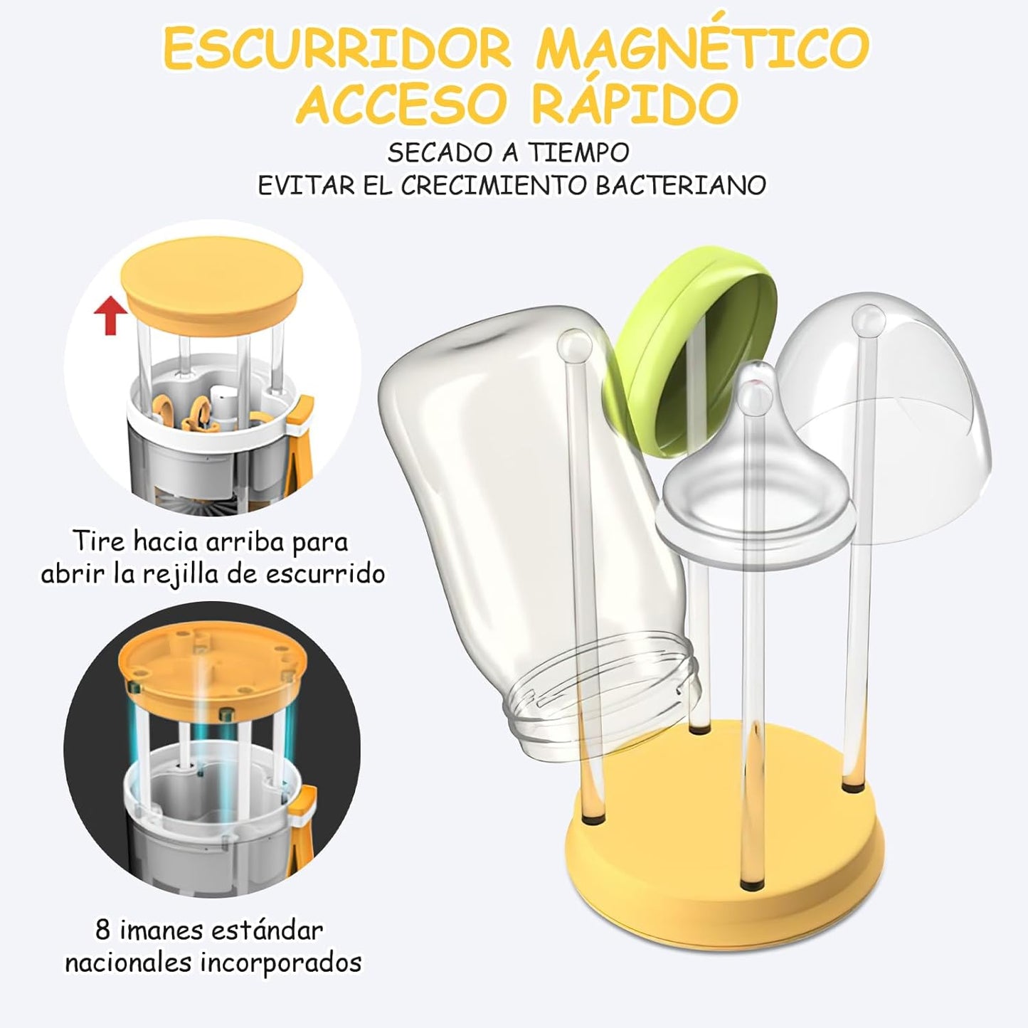 Kit de Limpieza y Secado de Biberones