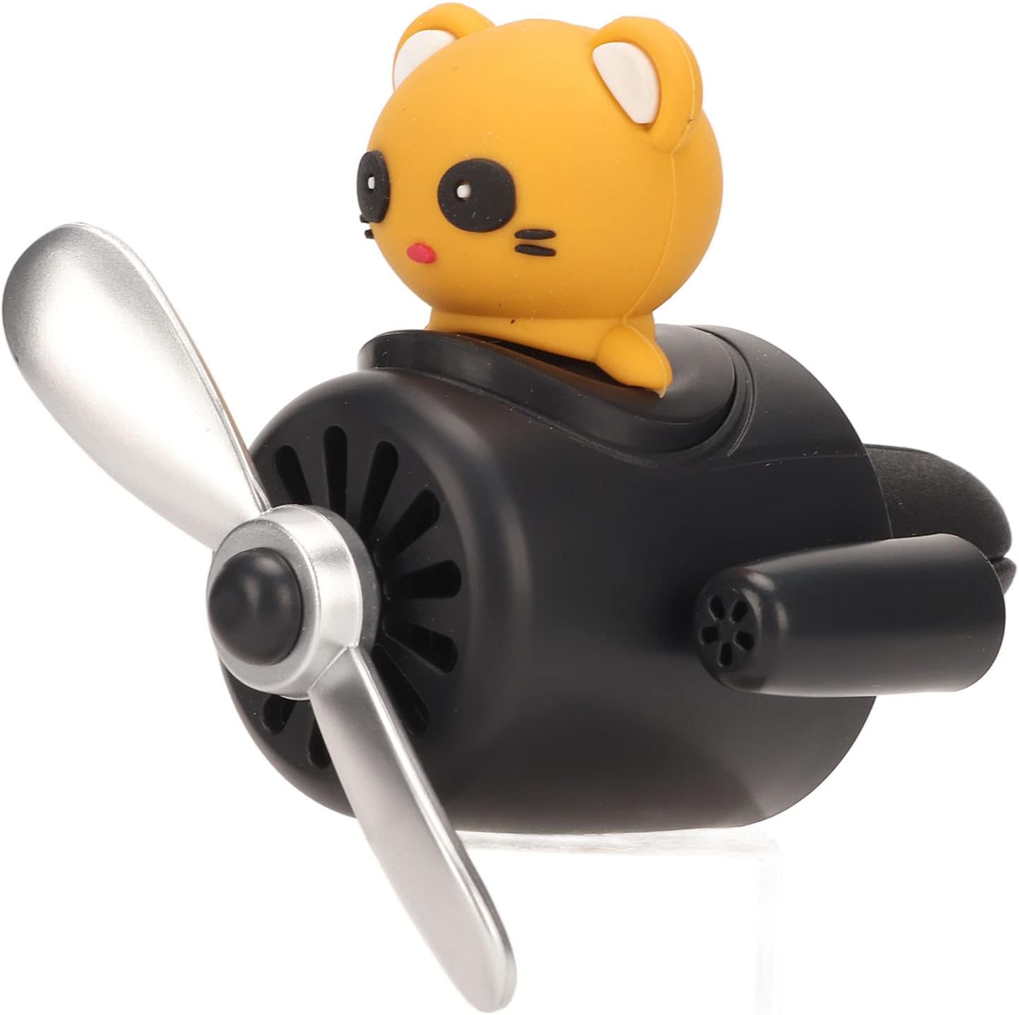 Lindo oso piloto coche ventilacion