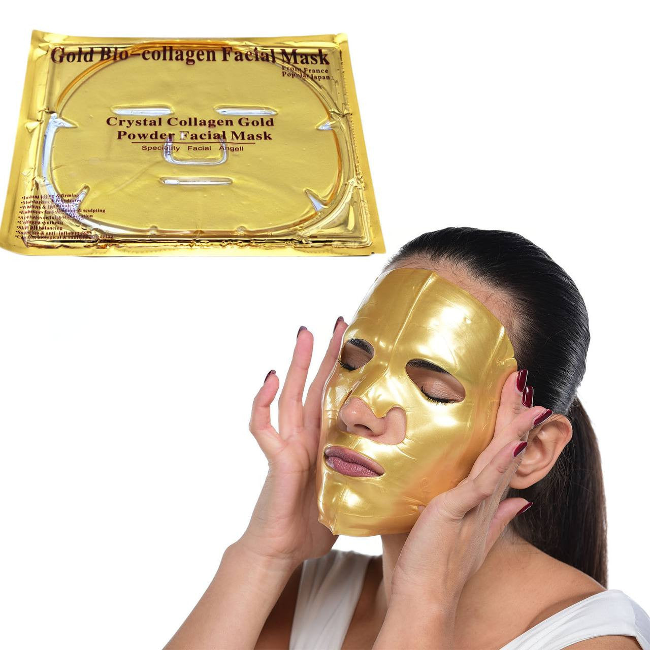 MASCARILLA FACIAL DE ORO