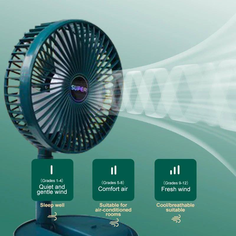 Ventilador Plegable Regulable portatil
