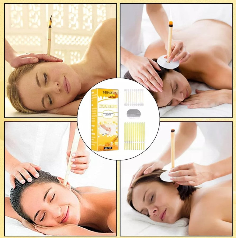 Vela limpiadora de oidos x 10 unidades - El Mayorista