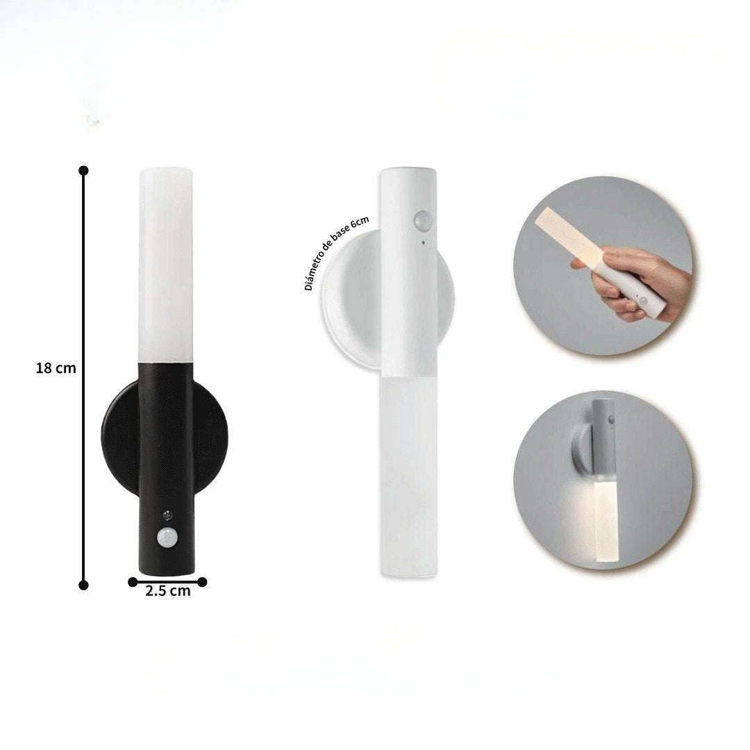 Lampara Led recargable sensor y soporte