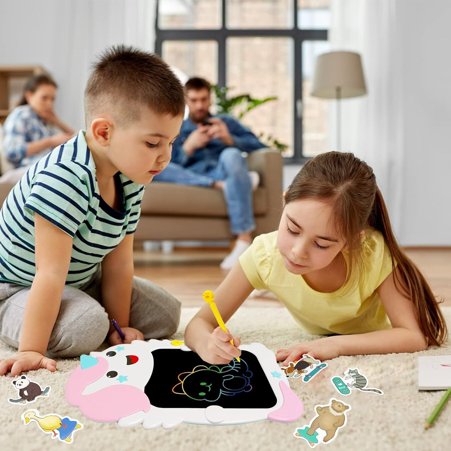 Tableta De Escritura Lcd Para Niños