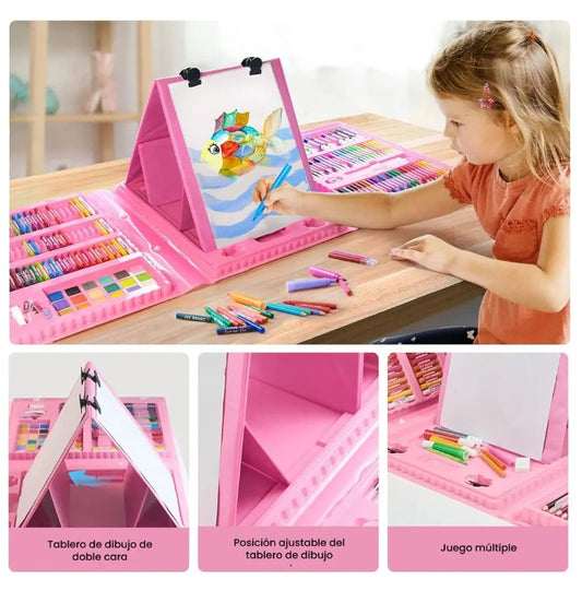 Super mega set de arte 208 piezas