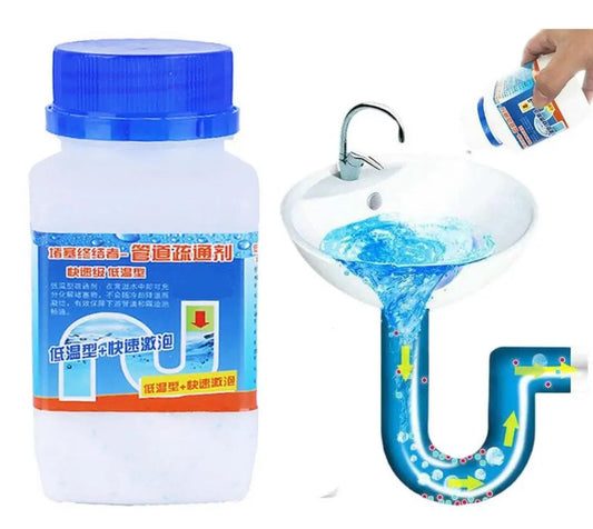 Polvo para destapar cañerias  tuberias