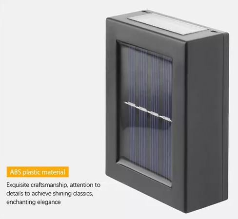 Lampara para pared solar - El Mayorista