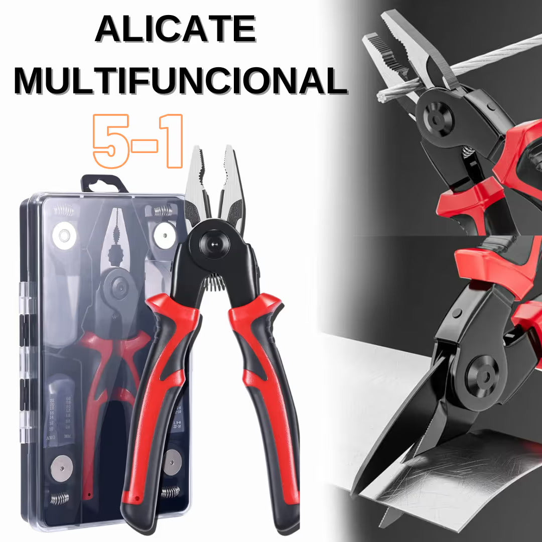 Alicate 5 en 1, Alicate Multiusos - El Mayorista