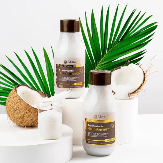 Menta Hair Tratamiento Multivitamínico Nutritivo Coco Y Miel