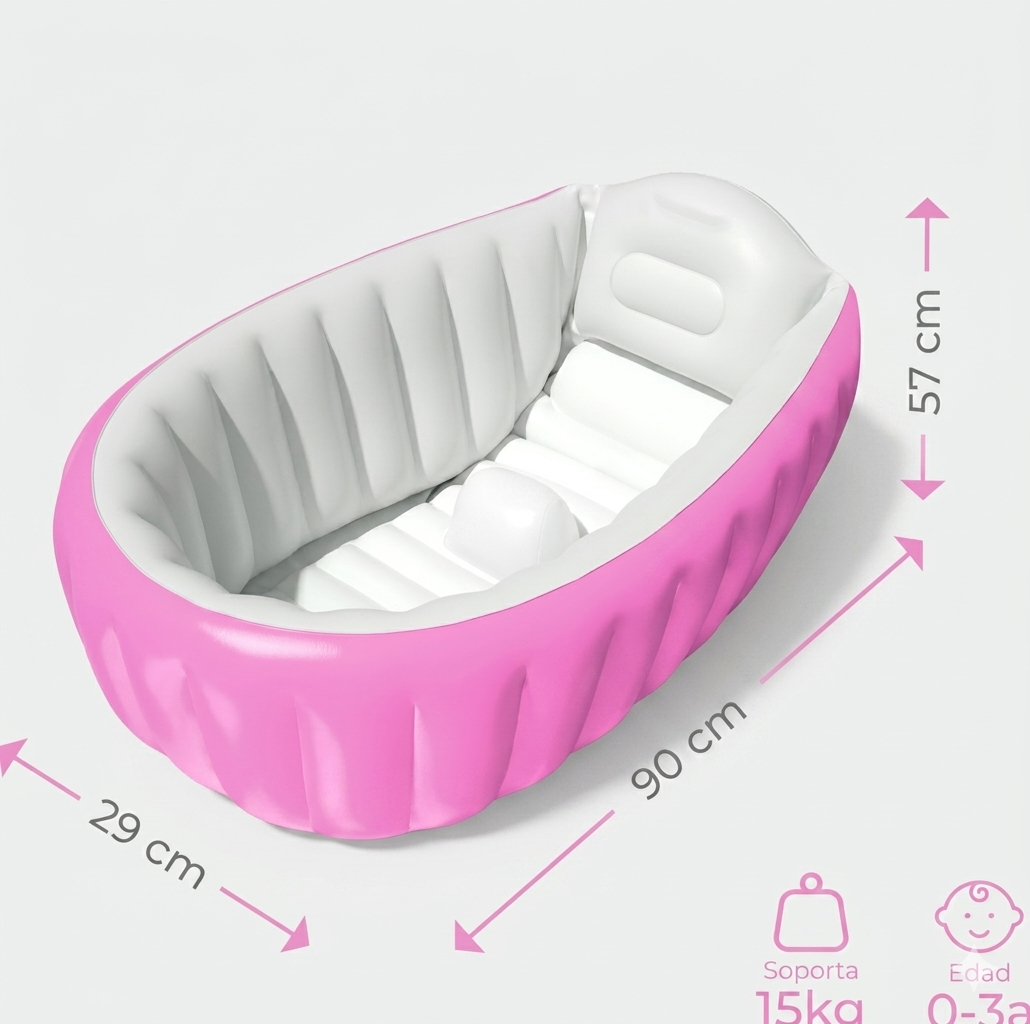 Tapete, Bañera Plegable para Bebe