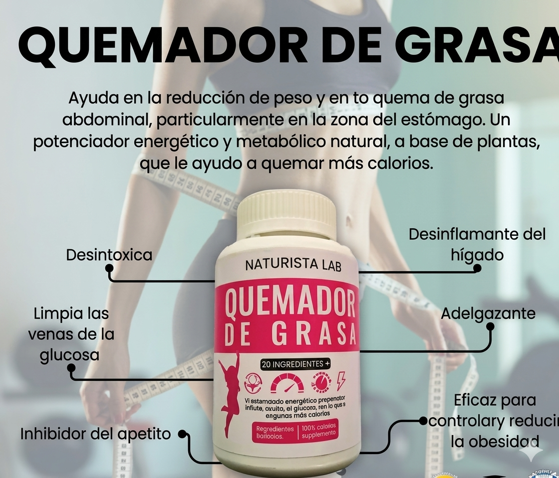 Quemador de grasa pastilla adelgazante