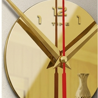 Mini Reloj de Pared Adhesivo Minimalista