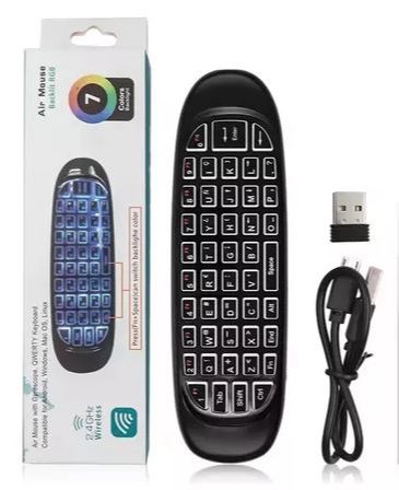 Control Multifuncional Air Mouse RGB