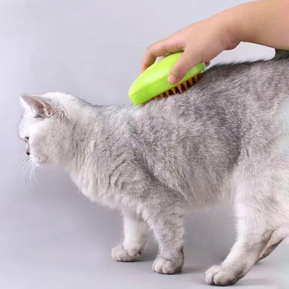 Cepillo vapor para mascotas 3 en 1