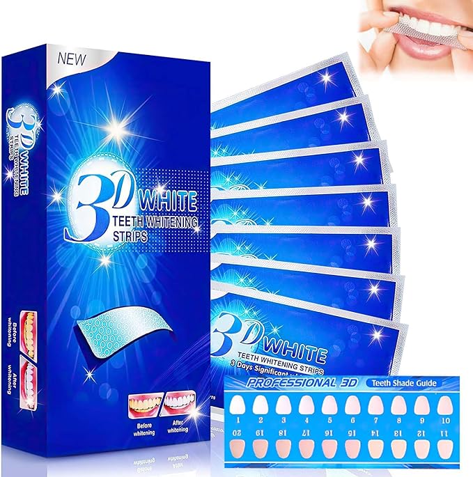 Laminas Blanqueador de Dientes 3D White