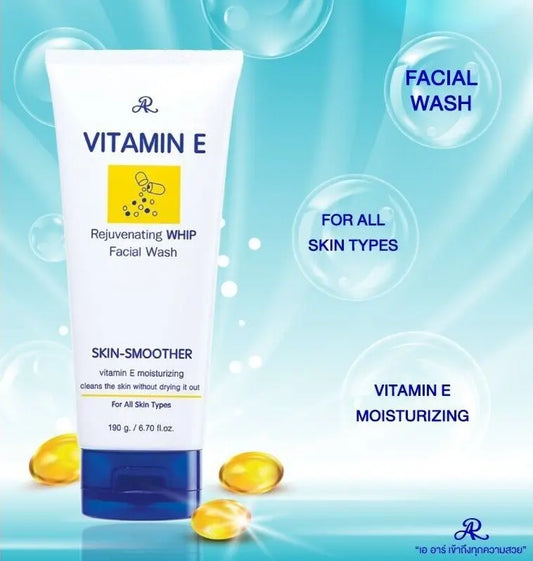 Crema Jabon limpiador Facial Vitamin E