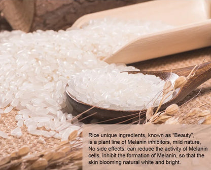 Locion de arroz blanqueadora