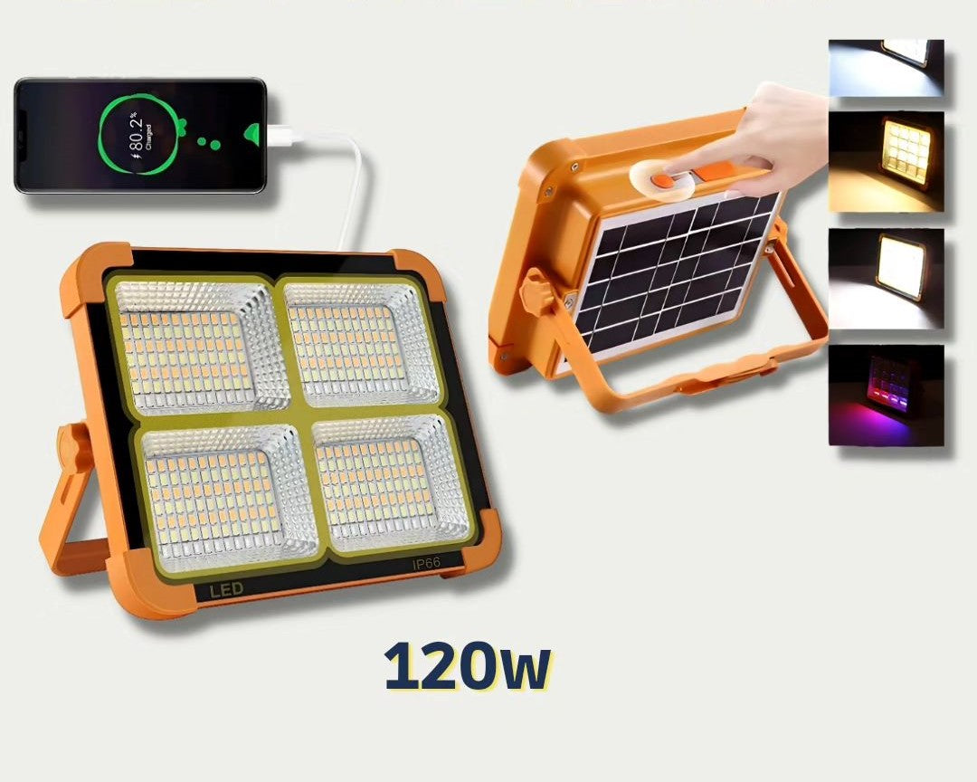 Lampara Solar Portatil Recargable