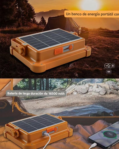 Lampara Solar Portatil Recargable