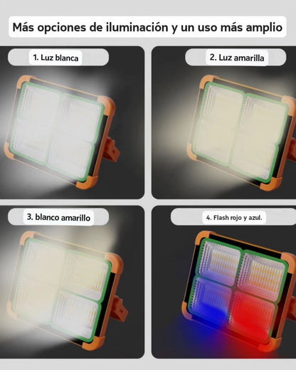 Lampara Solar Portatil Recargable