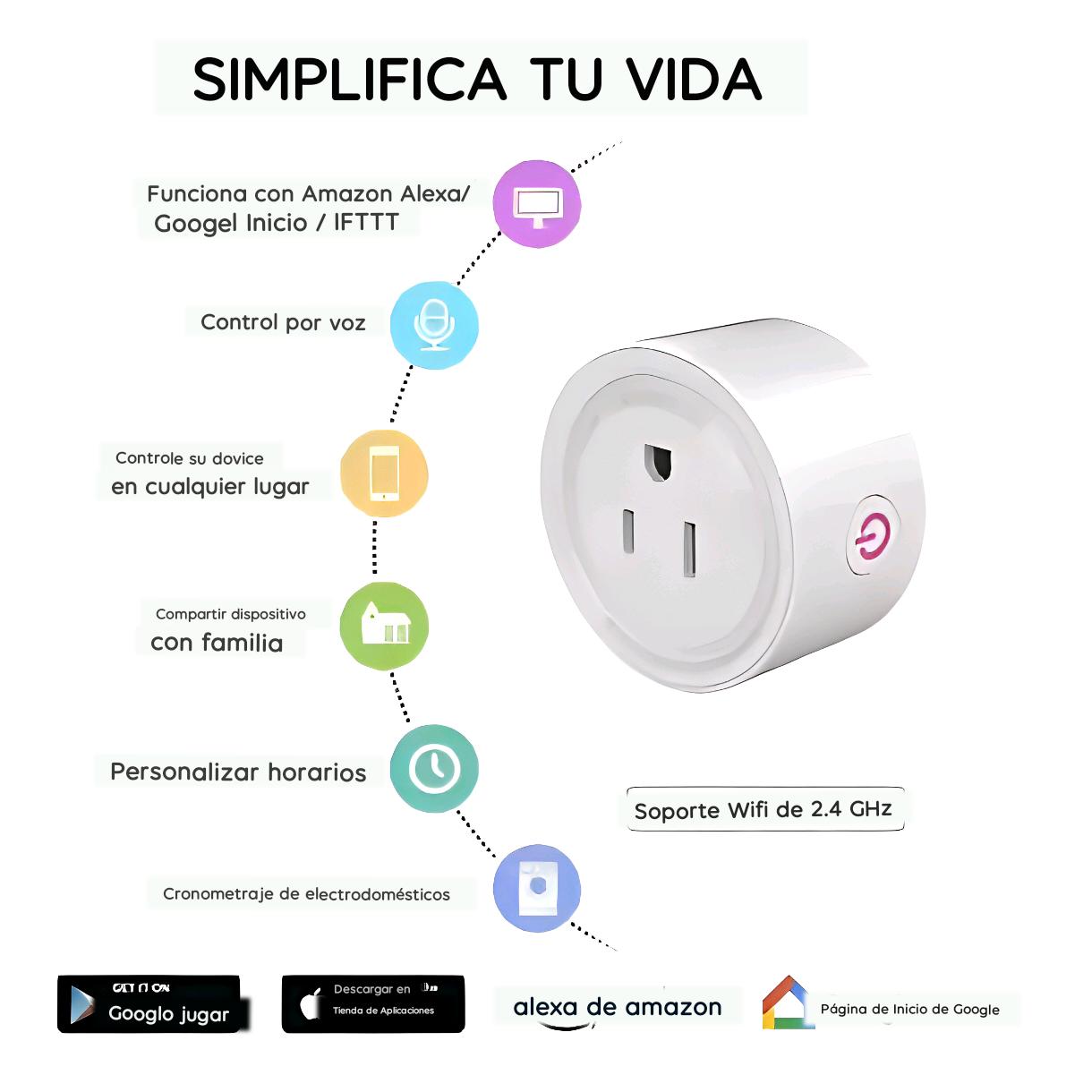 Enchufe inteligente wifi