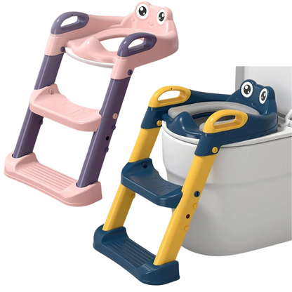 ASIENTO CON ESCALERA PARA BAÑO DE NIÑOS