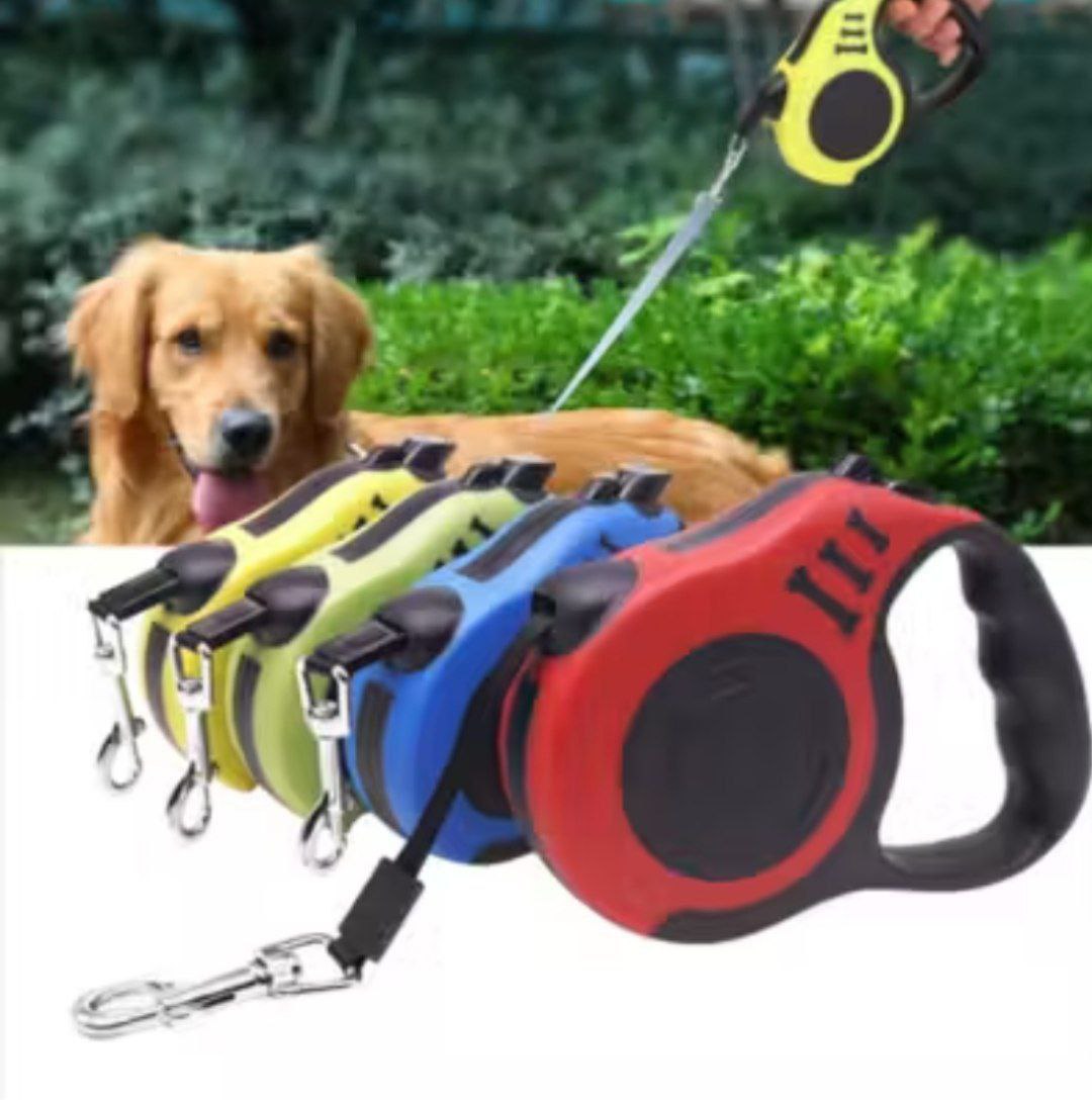 Correa Retractil Para Mascota 5 M