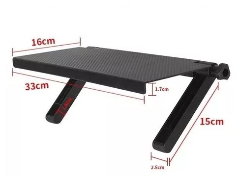 Estante ajustable para pantallas
