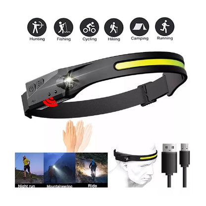 Linterna Frontal Recargable