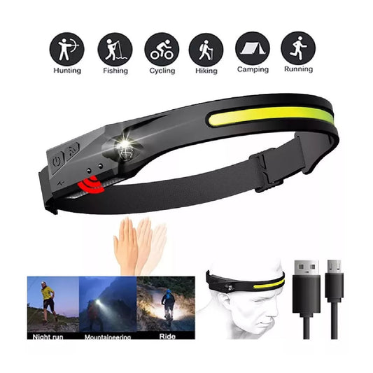 Linterna Frontal Recargable