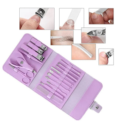 Manicura x 16 cuidado limpieza manicure