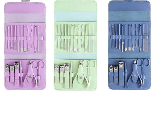 Manicura x 16 cuidado limpieza manicure