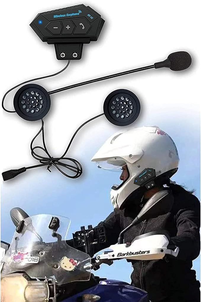 Auriculares bluetooth para casco motocicleta