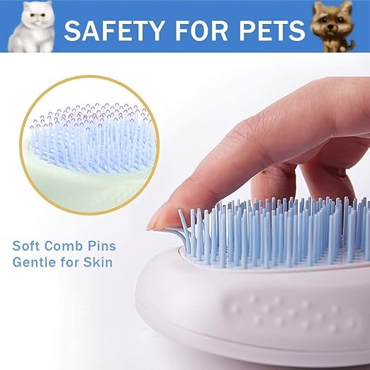 Cepillo de Limpieza y Masaje Mascotas