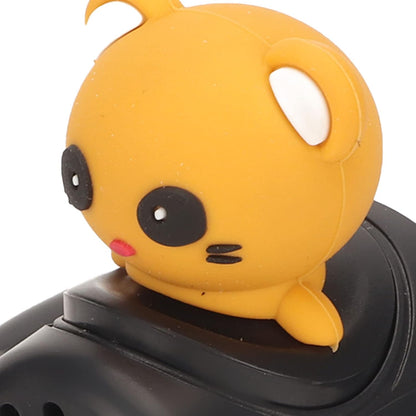 Lindo oso piloto coche ventilacion