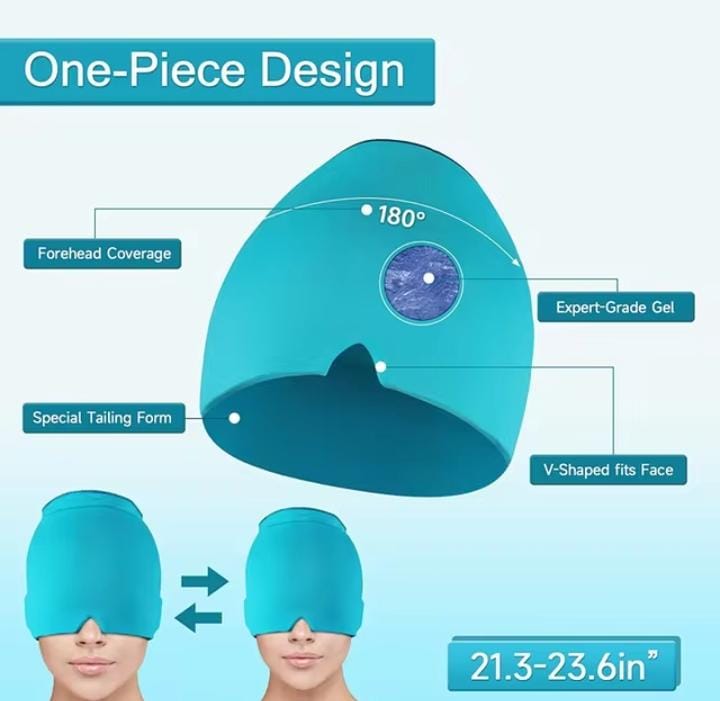 Gorro Gel para Migraña Dolor de Cabeza