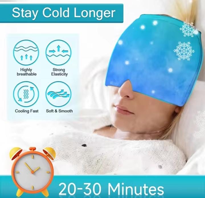 Gorro Gel para Migraña Dolor de Cabeza