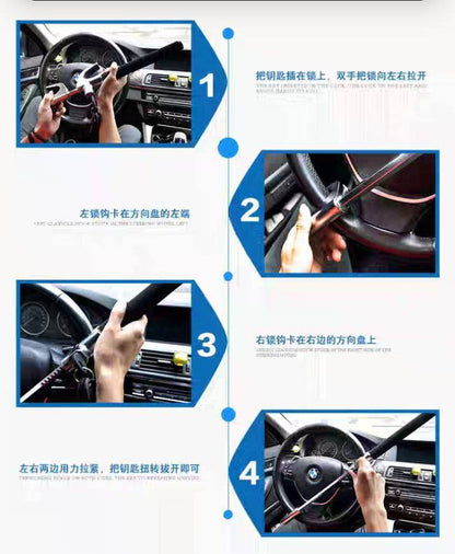 Bloqueo universal para volante de carro