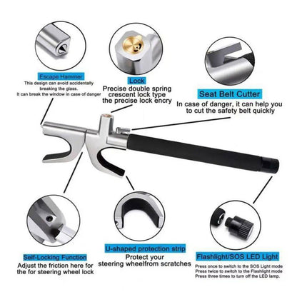 Bloqueo universal para volante de carro