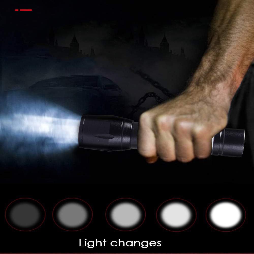 Linterna Led recargable USB tactica