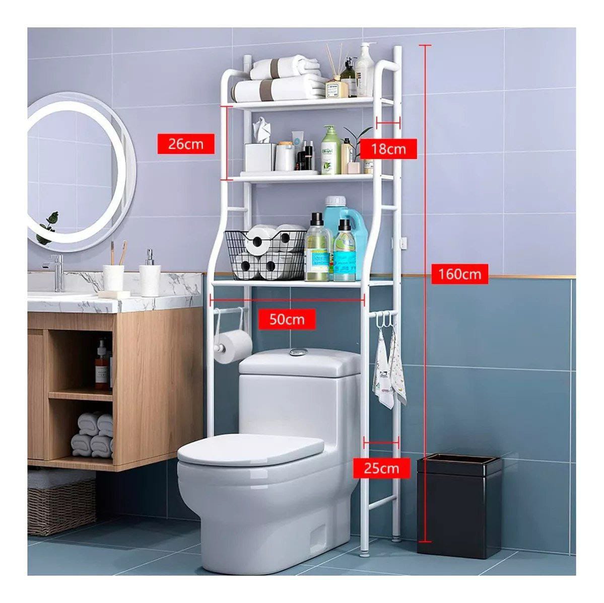 Estante organizador para baño