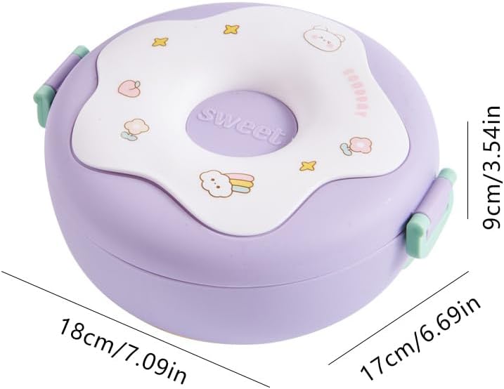 Lonchera Kawaii tipo Dona