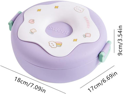 Lonchera Kawaii tipo Dona