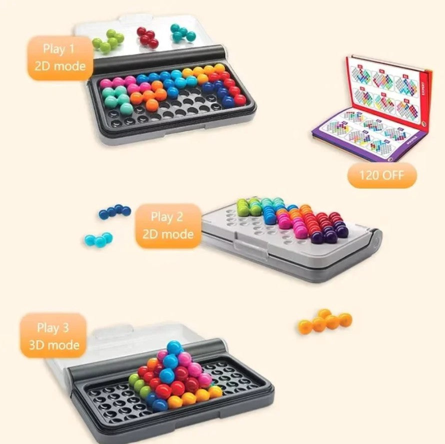 Juego de mesa PUZZLE IQ 120 niveles