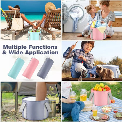 Bañera plegable para los pies