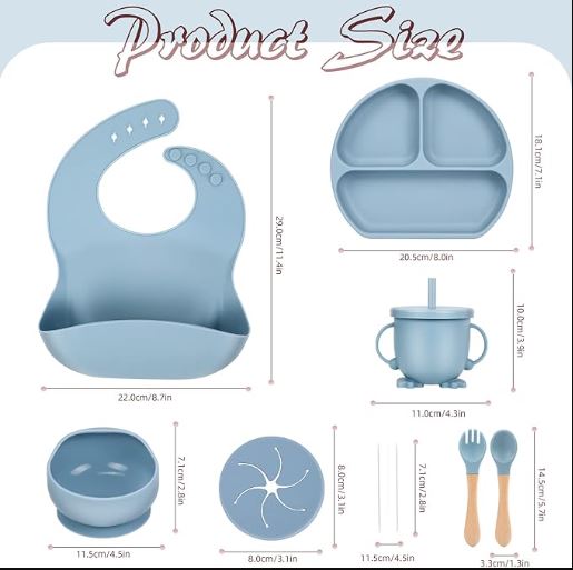 Juego de piezas de alimentación para bebe