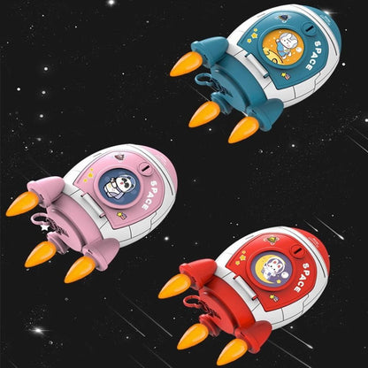 Alcancia Cohete Lunar para niños