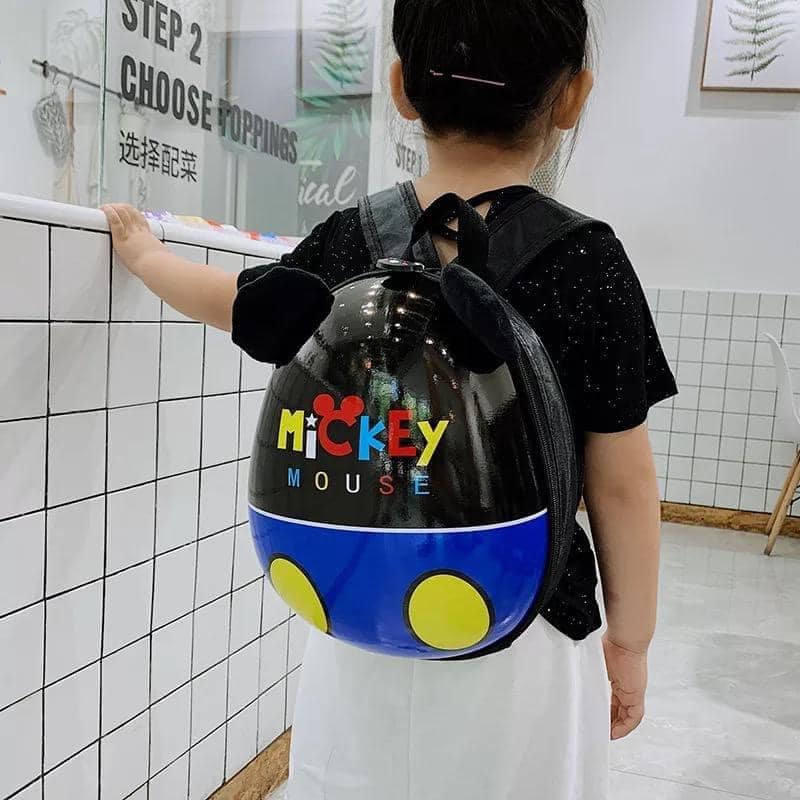 Mochila para niños estilo huevito mickey