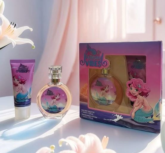 Locion y crema Sirenita para niñas