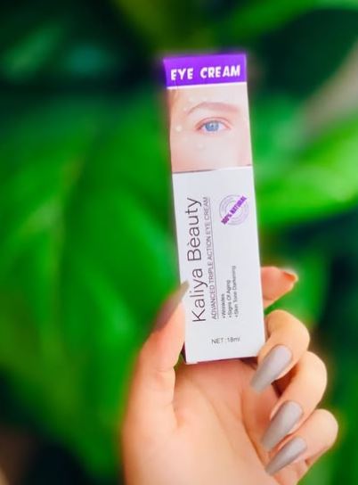 Crema para ojos triple acción