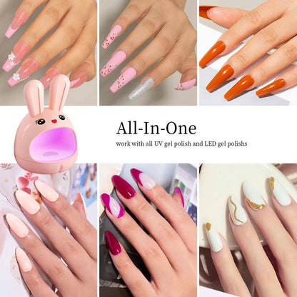 Conejo Mini Lampara para Uñas Secado